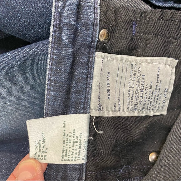 AG ADRIANO GOLDSCHMIED Dark Raw Hem the Absolute Legging Skinny Jeans Denim 25R - Picture 11 of 14